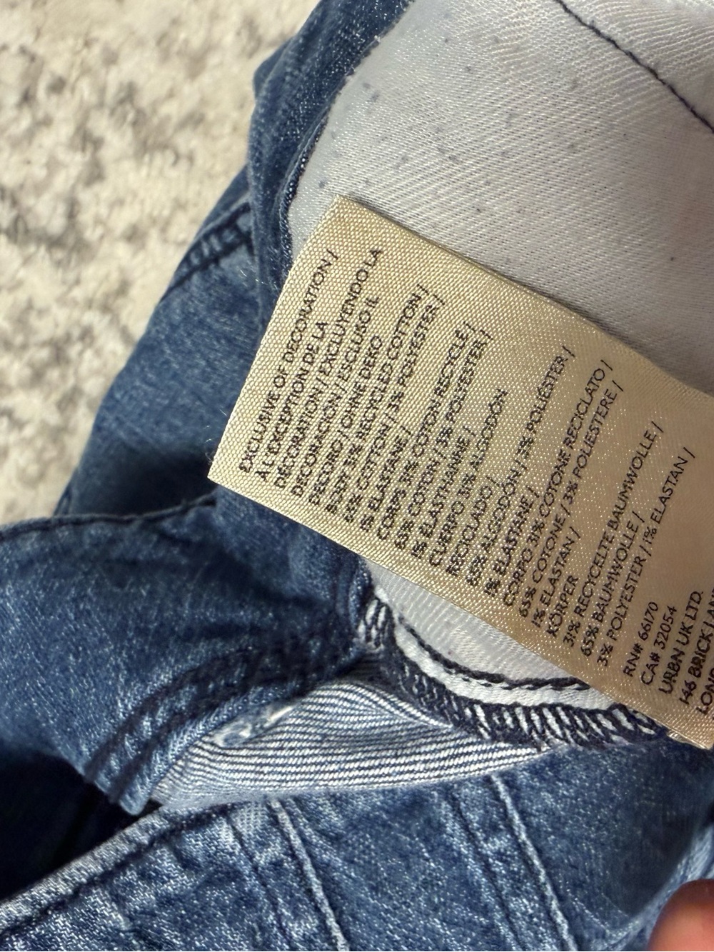 Pilcro Anthropologie Relaxed Elastic-Back Wide-Leg Denim Pants Size 25 Medium Wa - Picture 9 of 13